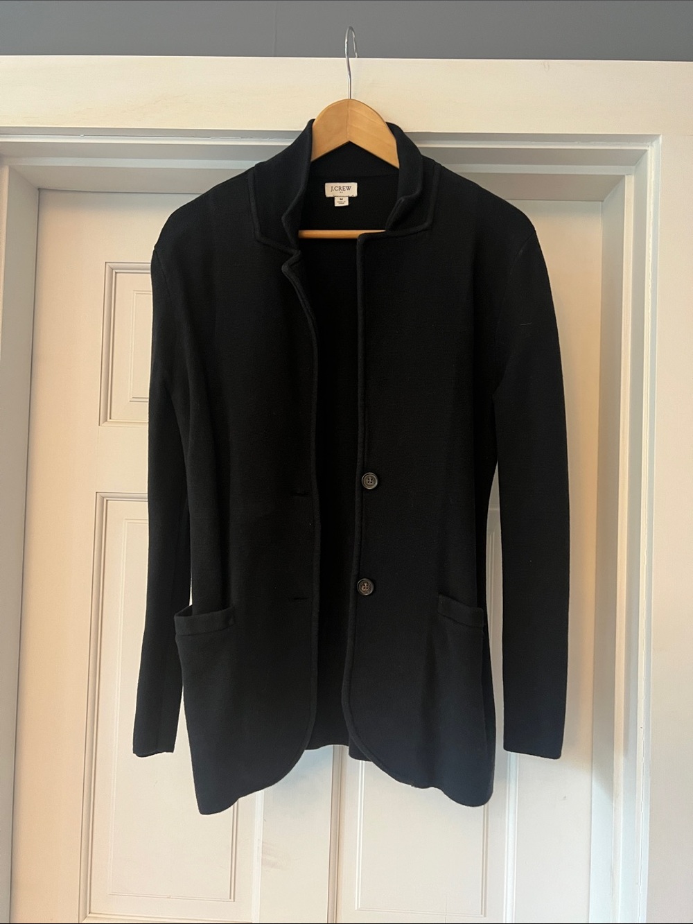 J. Crew Black Women's Knit Blazer